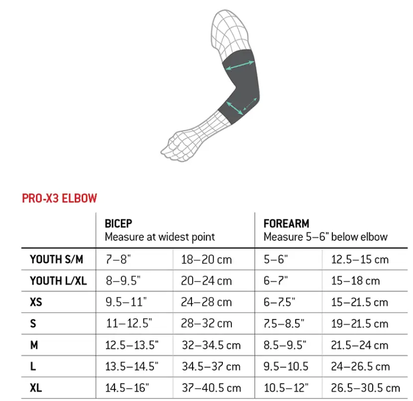 Youth - Pro-X3 Elbow Pad - Image 4