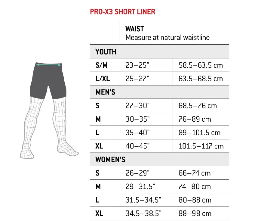 Youth - Pro-X3 Youth Bike Liner Short - Image 4