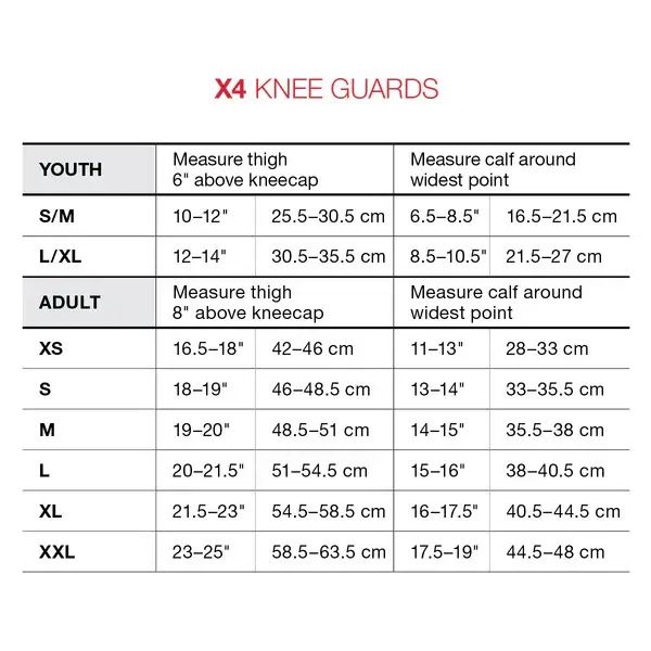 Adult - Pro-X4 Knee Pads - Image 5